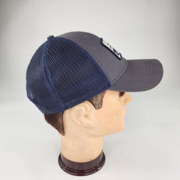 Kuhl Trucker Mesh Adult Adjustable Snapback Logo Hat Blue - Picture 4 of 10